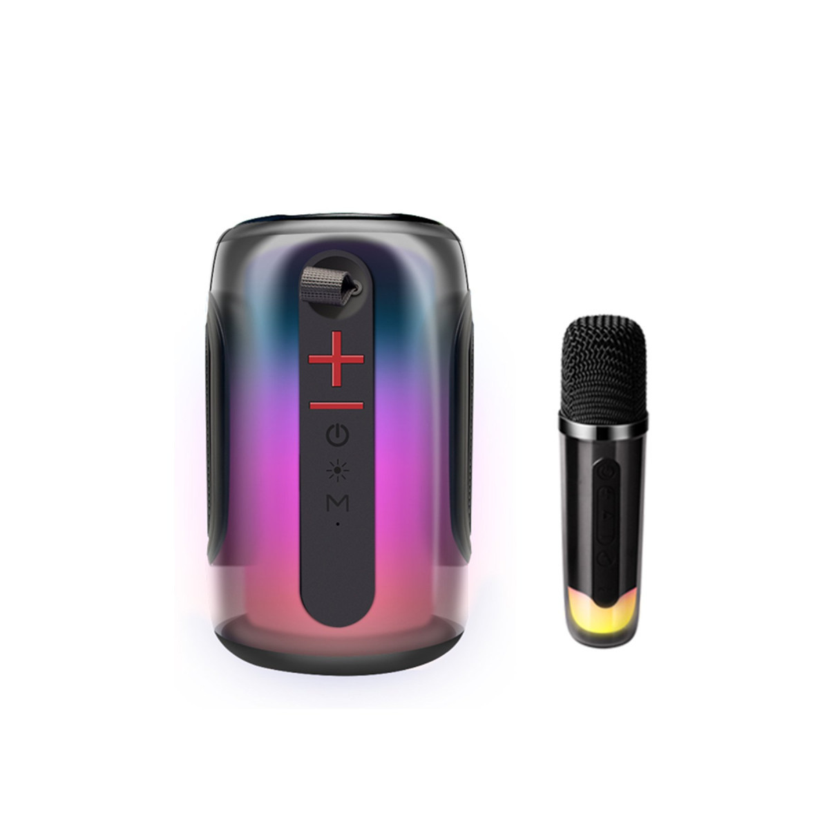 Pluse 8 RGB Kablosuz Hoparlör - Siyah