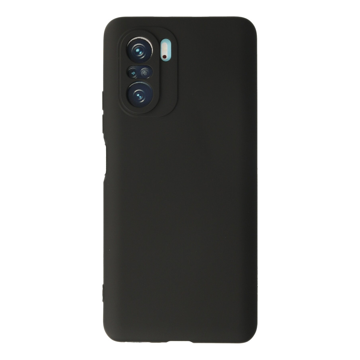 Poco F3 Kılıf First Silikon - Siyah