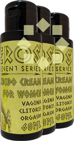 Eros Legent Kadınlara Özel 3 Adet Anlık Vajinalibido Kremi 60 ml