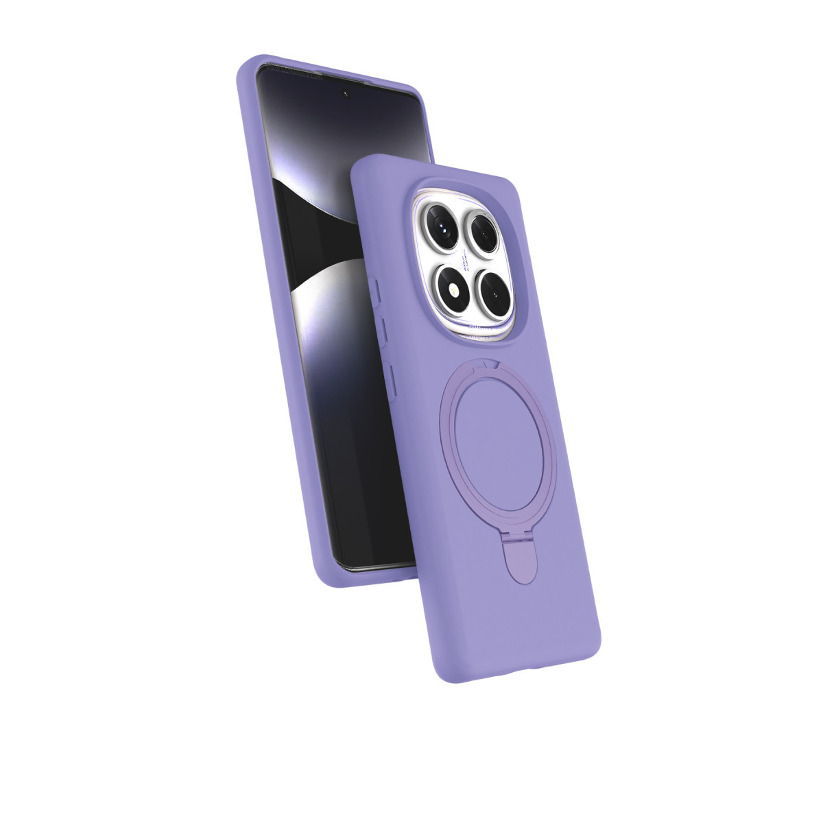 Redmi Note 14 Pro 4G Regal Magsafe Standlı Kapak - Lila