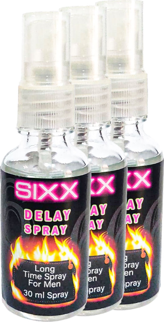 Sıxx 3 Adet Longdeıay 30 ml Timesprey Erkekler Için
