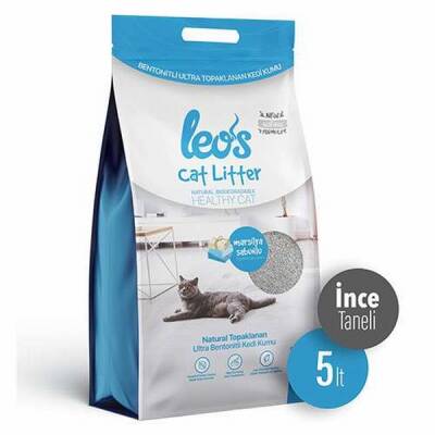 Cat Litter Marsilya Sabunlu Bentonit İnce Taneli Kedi Kumu 2x5 Lt