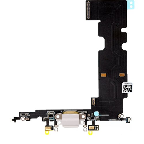 Iphone 8 Plus Uyumlu Şarj Soketi Ve Mikrofon Bordu Beyaz