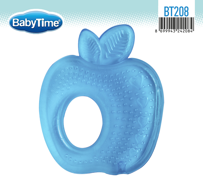 BabyTime Sulu Diş Kaşıyıcı (Kalp Ve Elma Şekilli) BT208