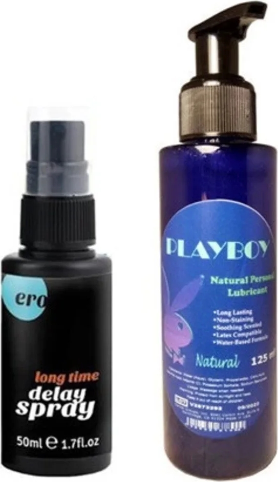 Süper Muzice Ero Long Time Spray For Men 50ML Erkeklere Özel Sprey + Muzice 125ML Lubricant Gel