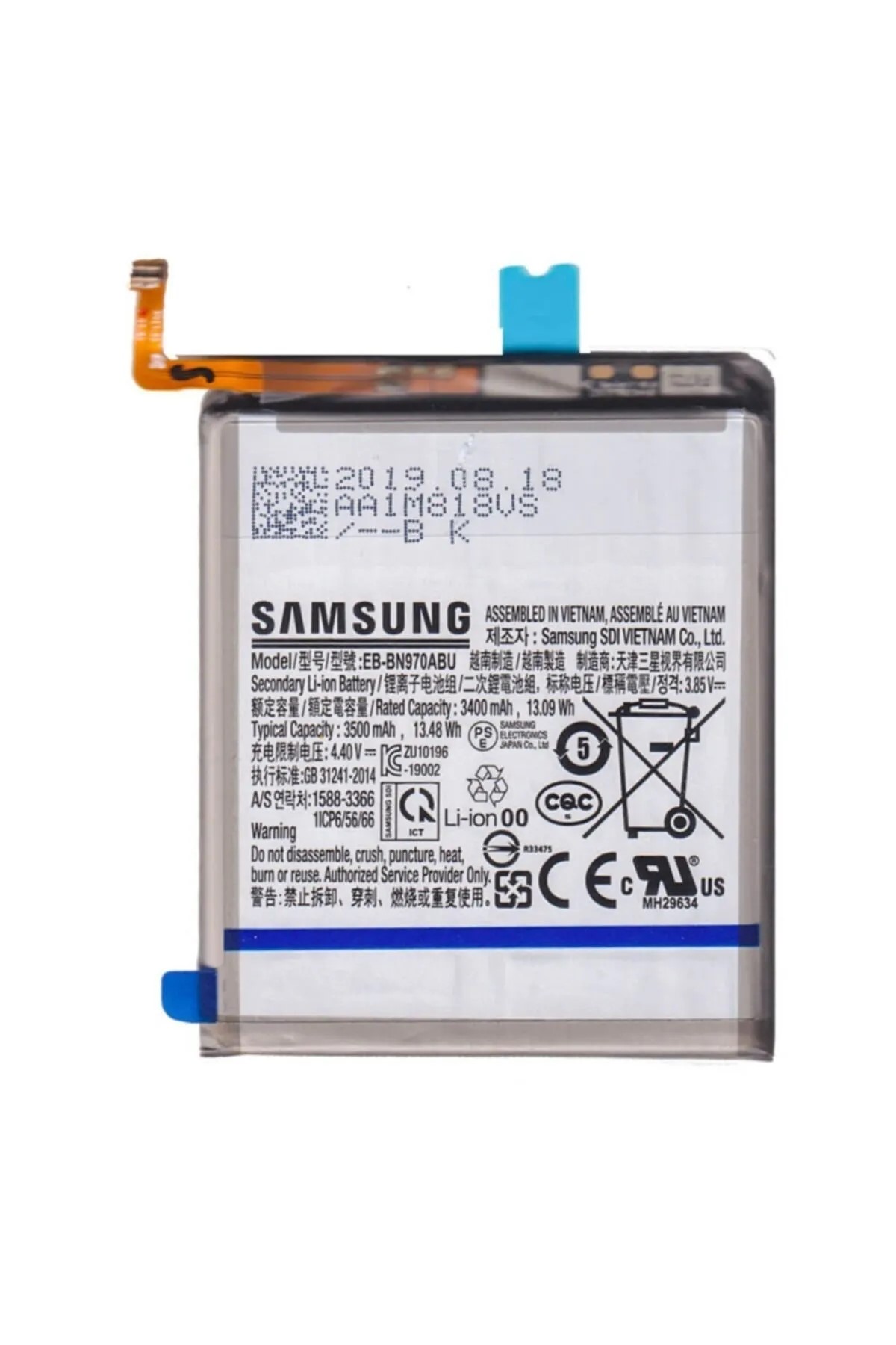 Samsung Galaxy Note 10 Uyumlu Pil Batarya