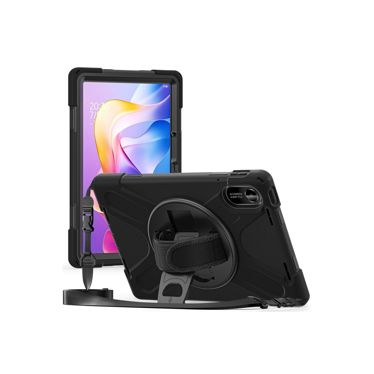 Redmi Pad 2 Kılıf Amazing Tablet Kapak - Siyah