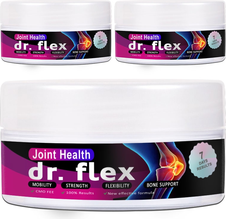Dr.flex Kavanoz Vücut Masaj Kremi 3 Adet OMEGA3LÜ Kolajenli Bamya Tohumu Ardıç ve Kuyruk Yağlı