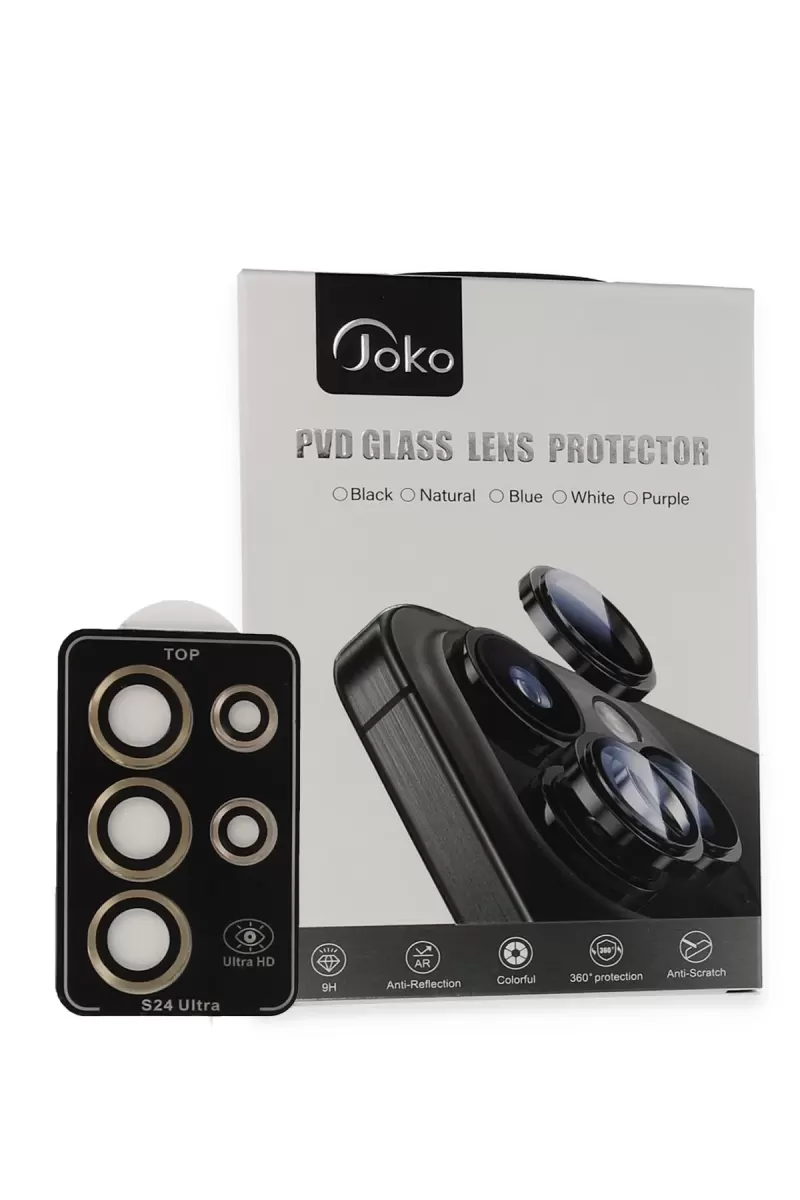 Galaxy S23 Ultra PVD Metal Kamera Lens - Gold