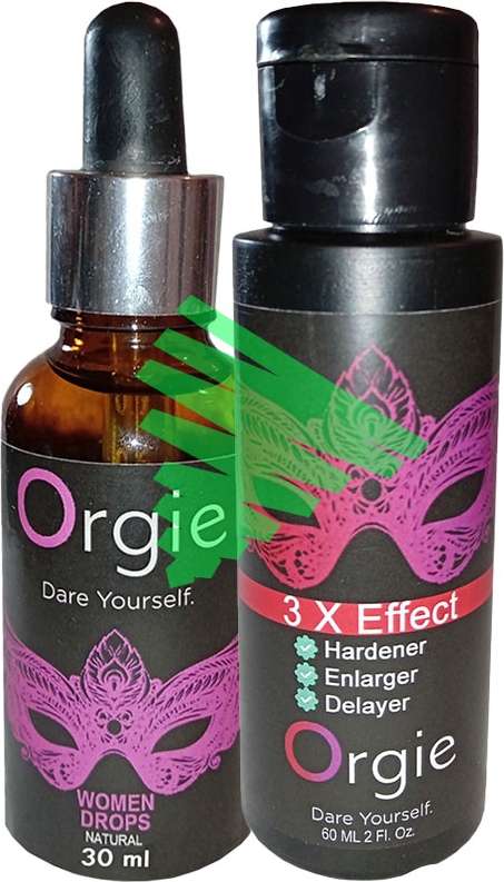 L.orgie Erkekler Için Özeı 3 Özelli Bakım Kremi 60 ml + Kadına Özel Uyarıcıdamıa 30 ml