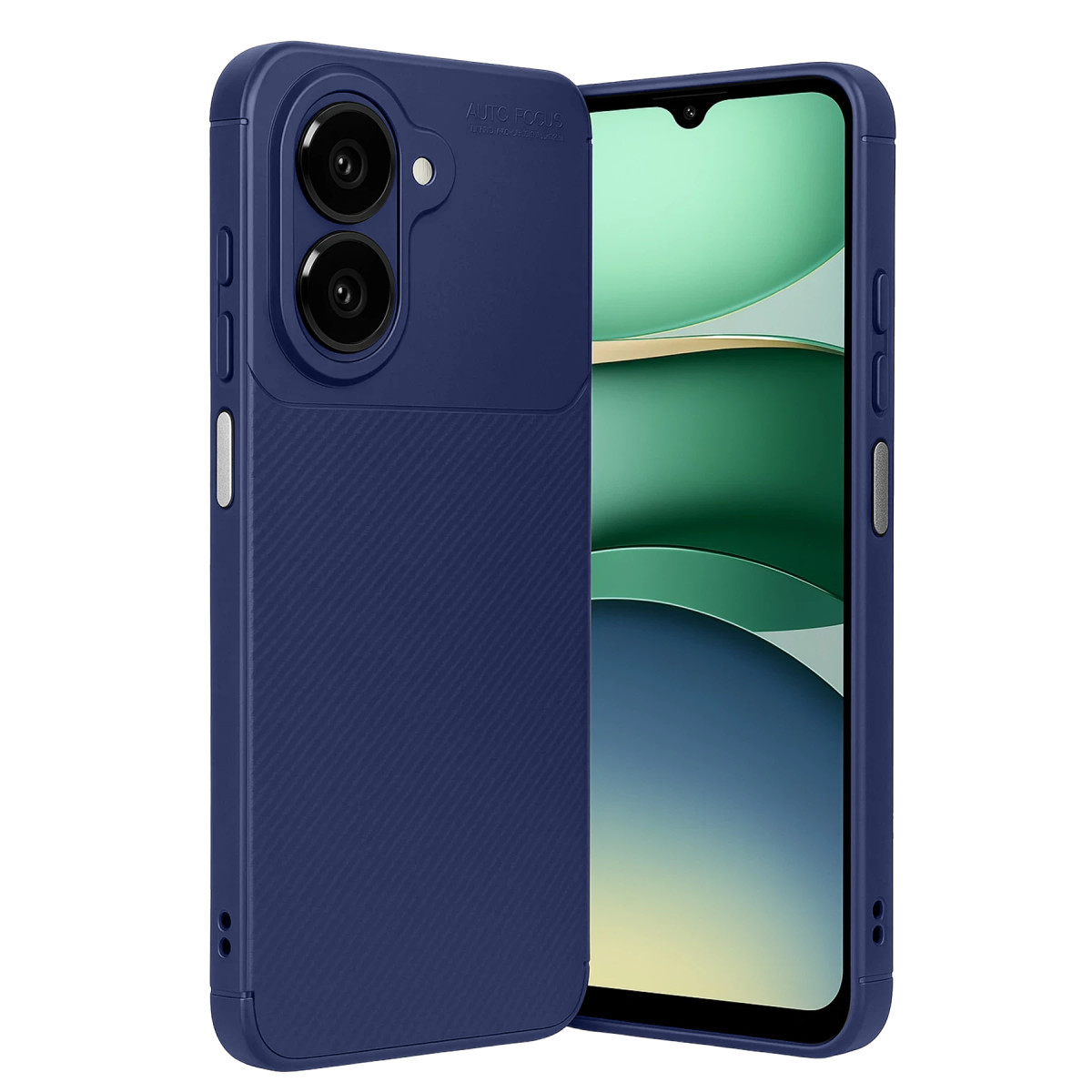 Galaxy A07 4G Auto Focus Karbon Kapak - Lacivert