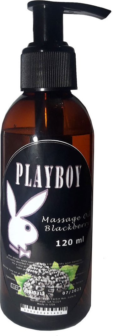 Playboy Black Berry Aromaterapi 120 ml Böğürtlenli Erotiik Masaj Yağı Brlx -/ Playboy Blackberry Massage Oil 120 ml