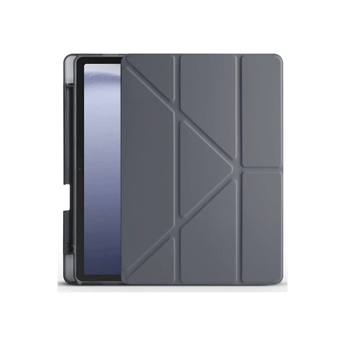 Pad X9 11.5 Kılıf Kalemlikli Mars Tablet Kılıfı - Koyu Gri
