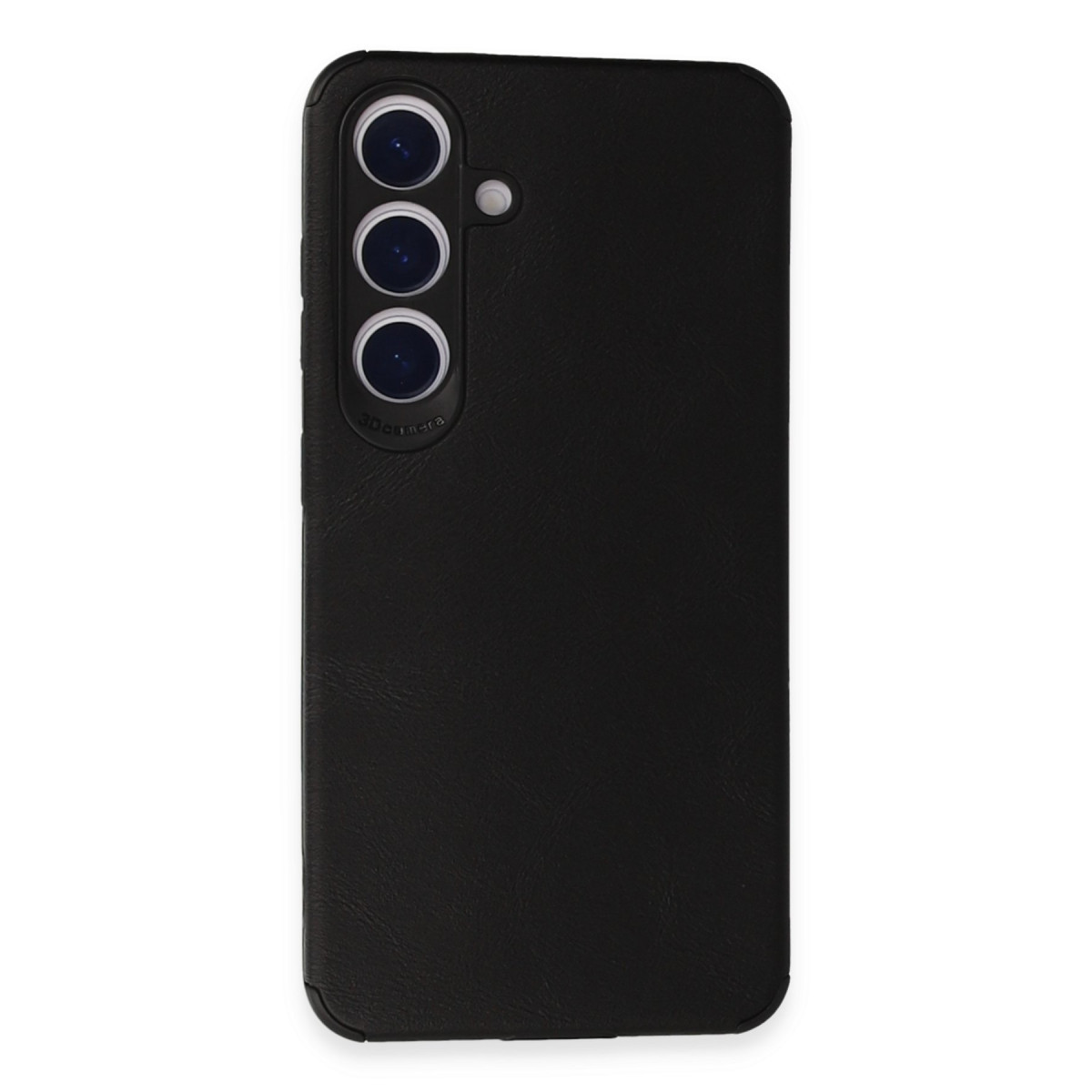 Galaxy S24 Kılıf Loop Deri Silikon - Siyah