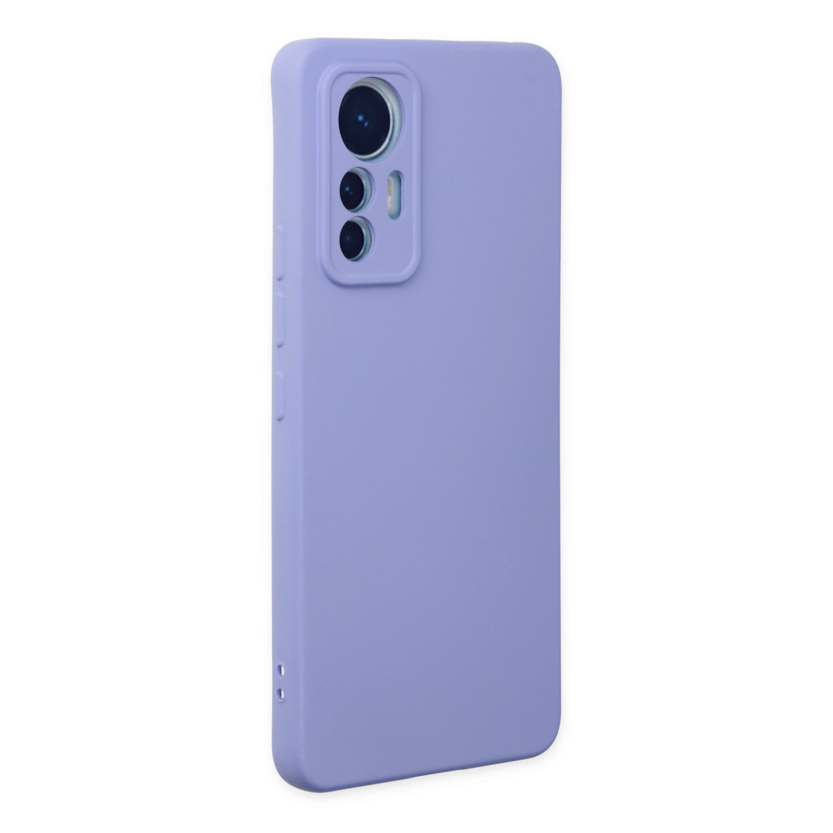 Mi 12 Lite Kılıf Nano içi Kadife Silikon - Lila — görsel 2