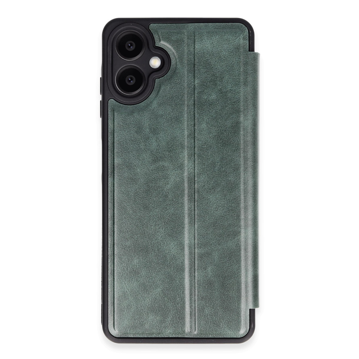 Galaxy A06 Kılıf Flip Cover - Koyu Yeşil