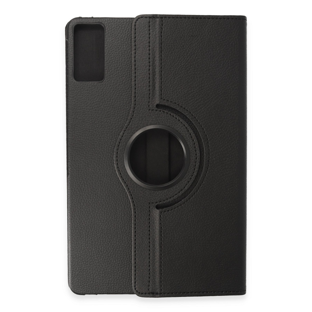 Redmi Pad SE Kılıf 360 Tablet Deri Kılıf - Siyah