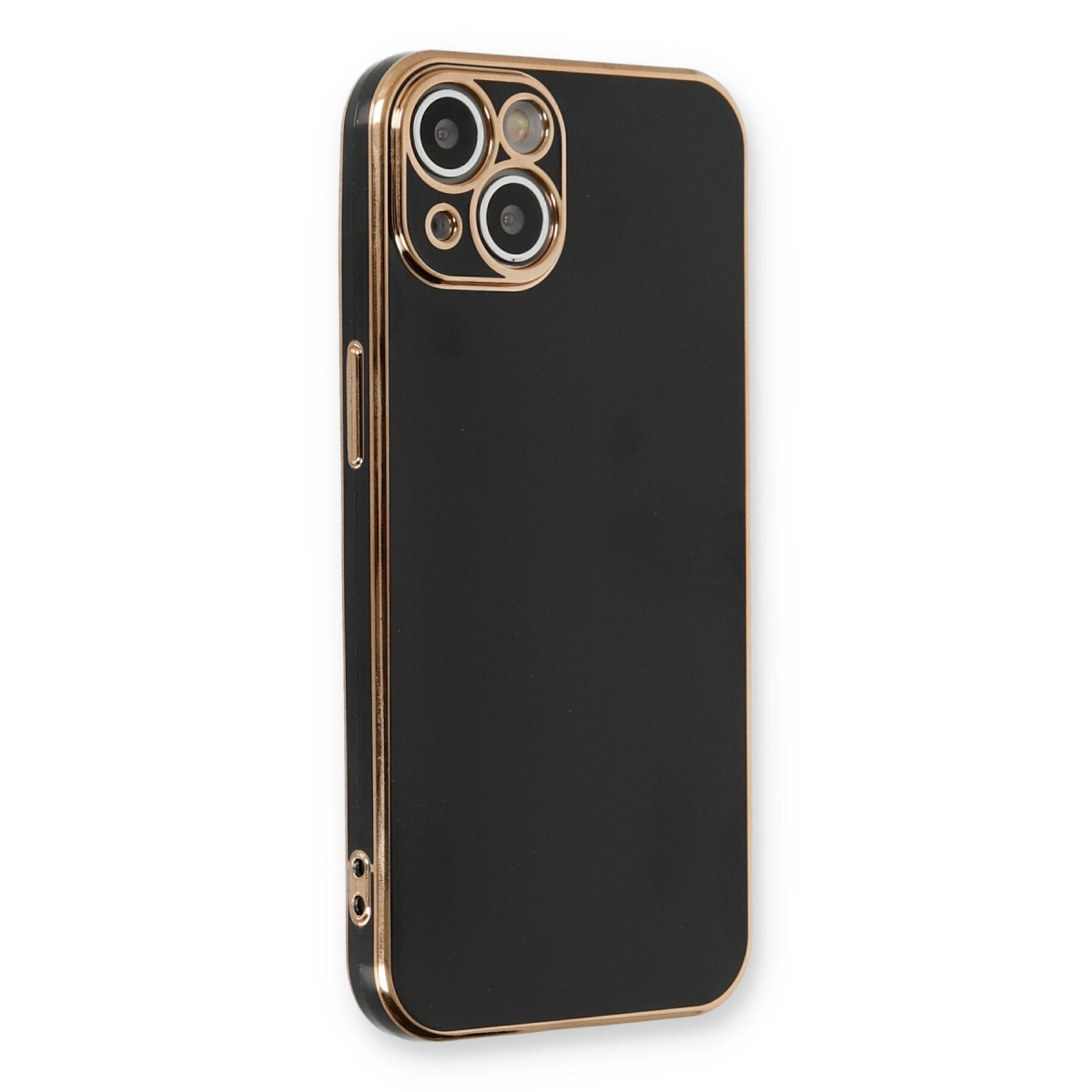 iPhone 13 Kılıf Volet Silikon - Siyah