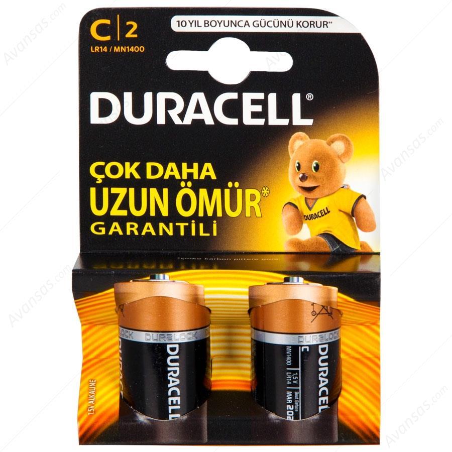 Alkalin C Orta Boy Pil 2 li Paket