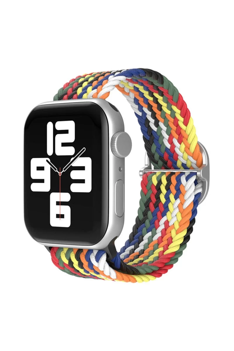 Watch 20mm Uyumlu Star Kordon - Gökkuşağı 1