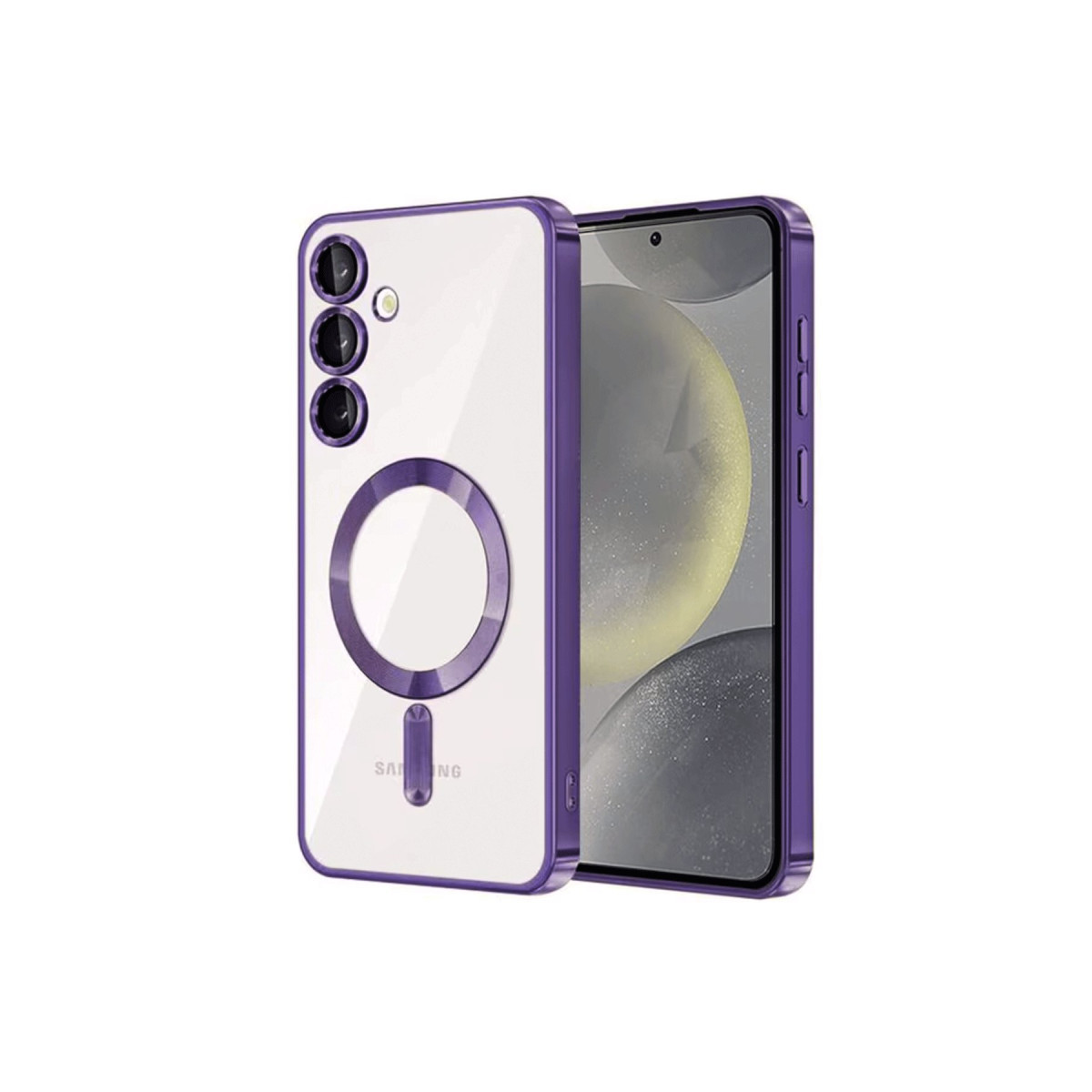 Galaxy S23 Plus Kılıf Kross Magneticsafe Kapak - Mor