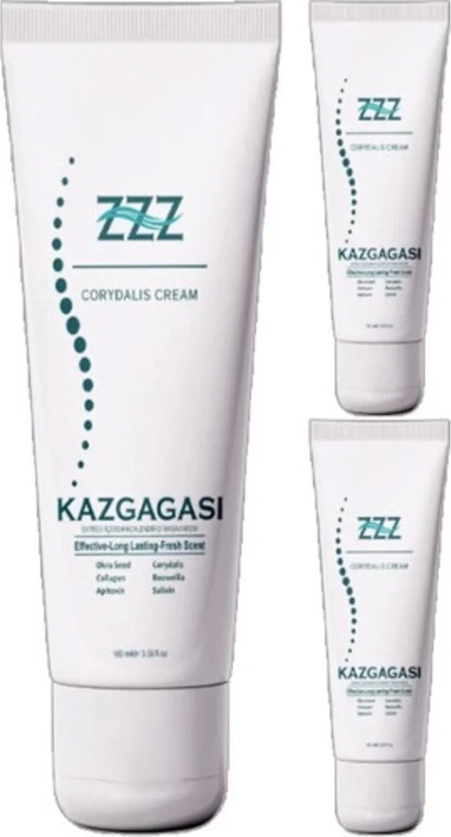 Zzz Kaz Gagası 3 Adet Özel Karışımlı 100 ml Masaj Kremi