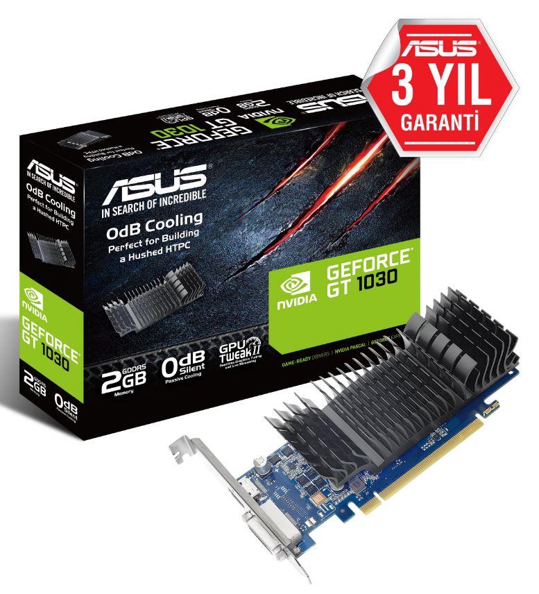 GEFORCE GT1030-SL-2G-BRK 2GB DDR5 64BIT 1XHDMI 1XDVI EKRAN KARTI