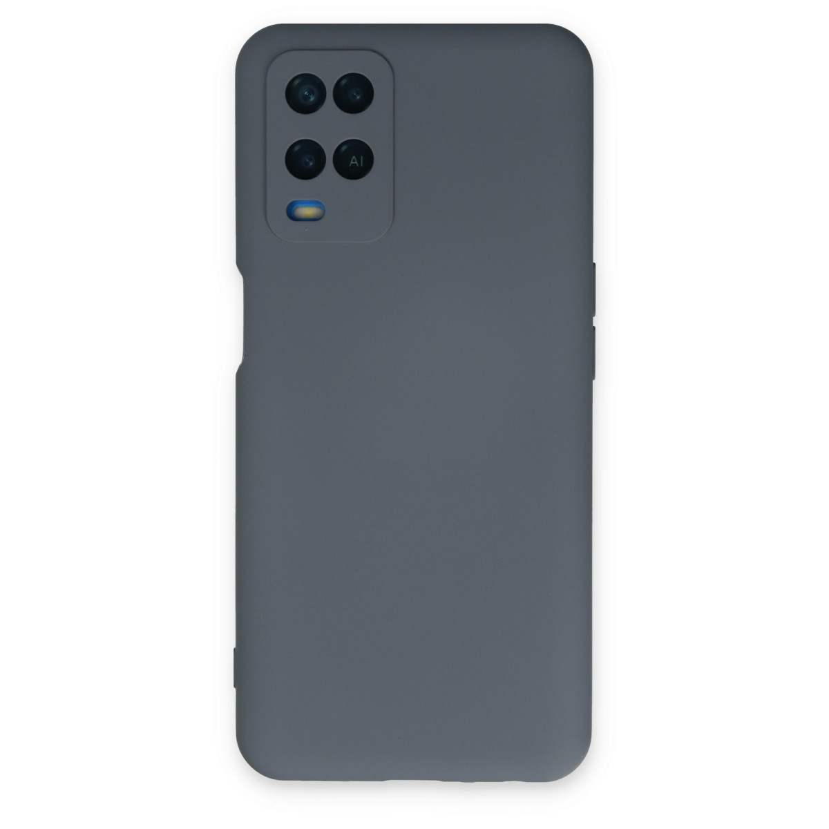 A54 4G Kılıf Nano içi Kadife Silikon - Gri