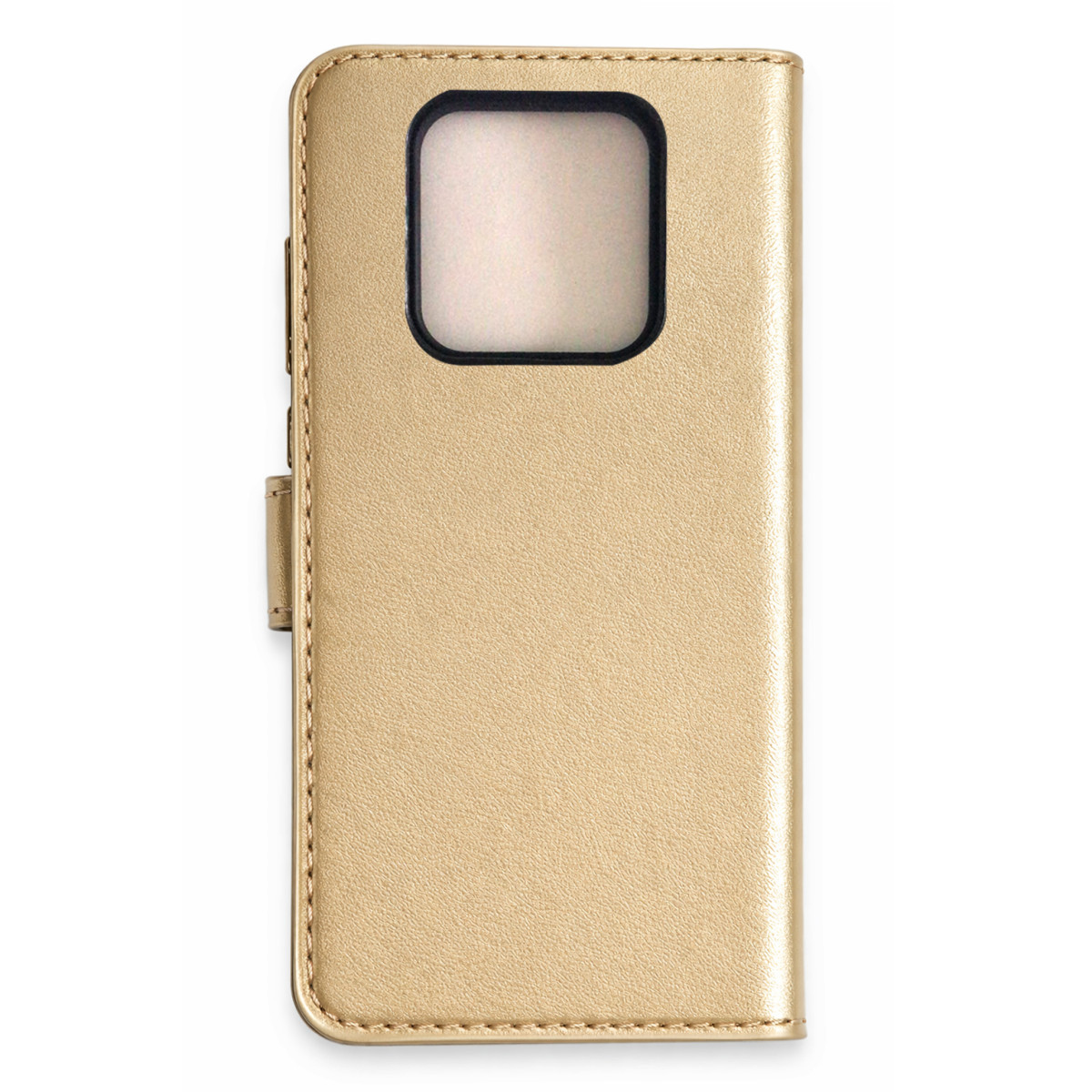 Camon 16 Prime Trend S Plus Kapaklı Kılıf - Gold