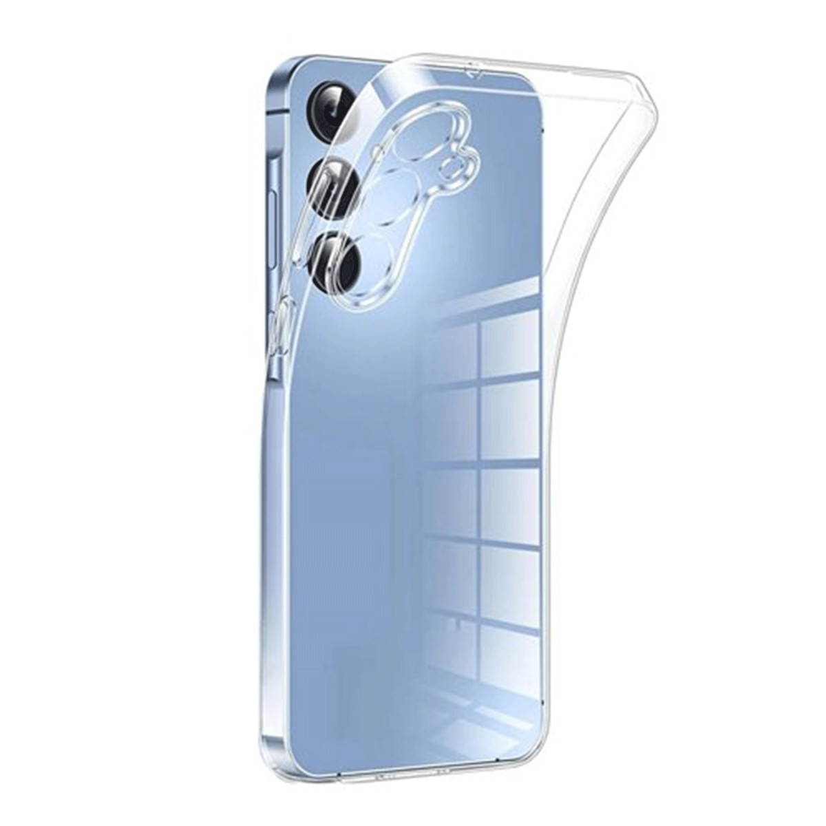 Galaxy A56 Kılıf Lüx Şeffaf Silikon
