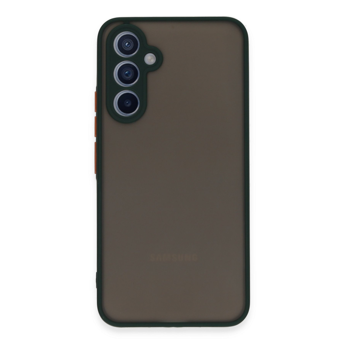 Galaxy A54 5G Kılıf Montreal Silikon Kapak - Yeşil