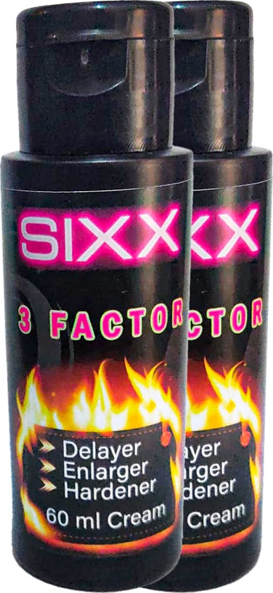 Sıxx 2 Adet 3in1 Krem Erkeğe Özeı 3 Ettki Birden Kremi 60 ml