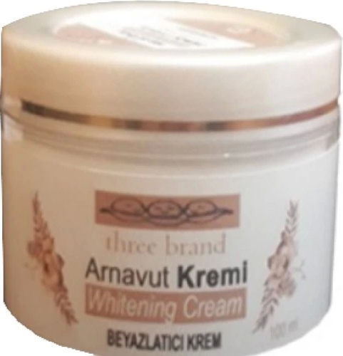 Three Brand Whitening Cream Arnavut Kremi Aklık Cream 100ml