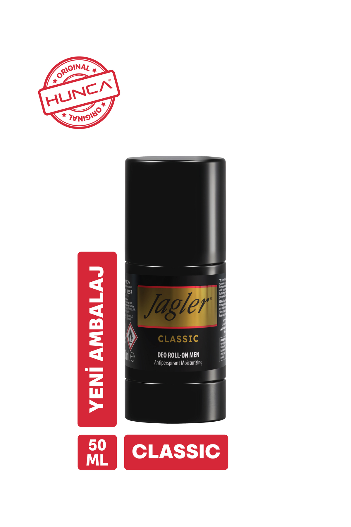 Deodorant Rool On & Siyah Classic Erkek 50ML