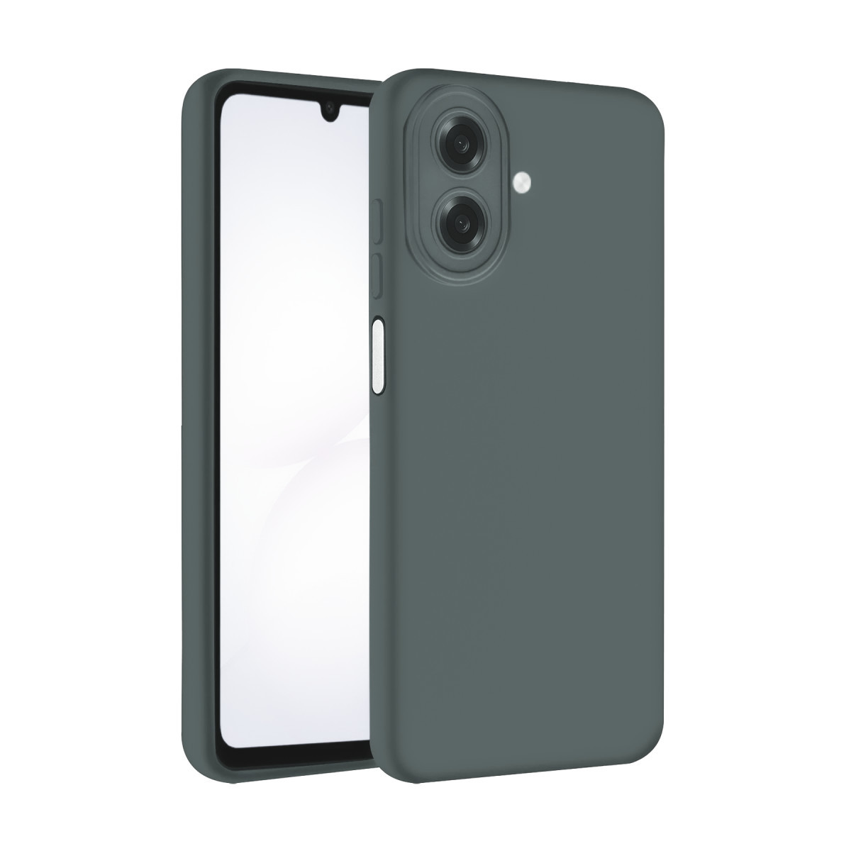 Galaxy A07 4G Nano içi Kadife Silikon - Gri