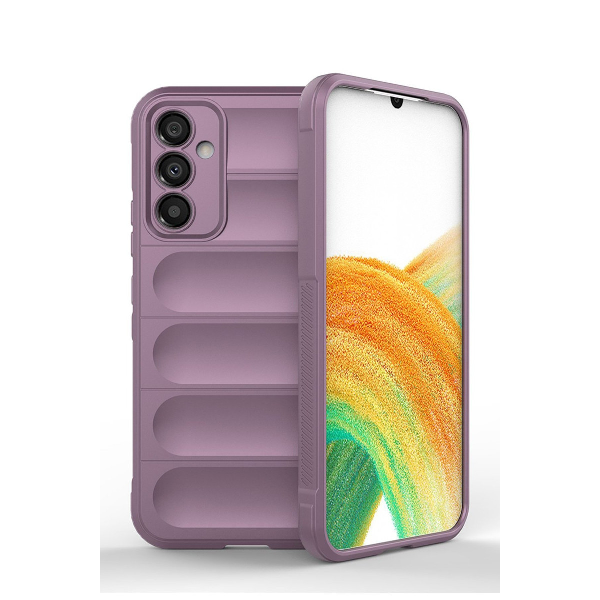 Galaxy M14 5G Kılıf Optimum Silikon - Mor