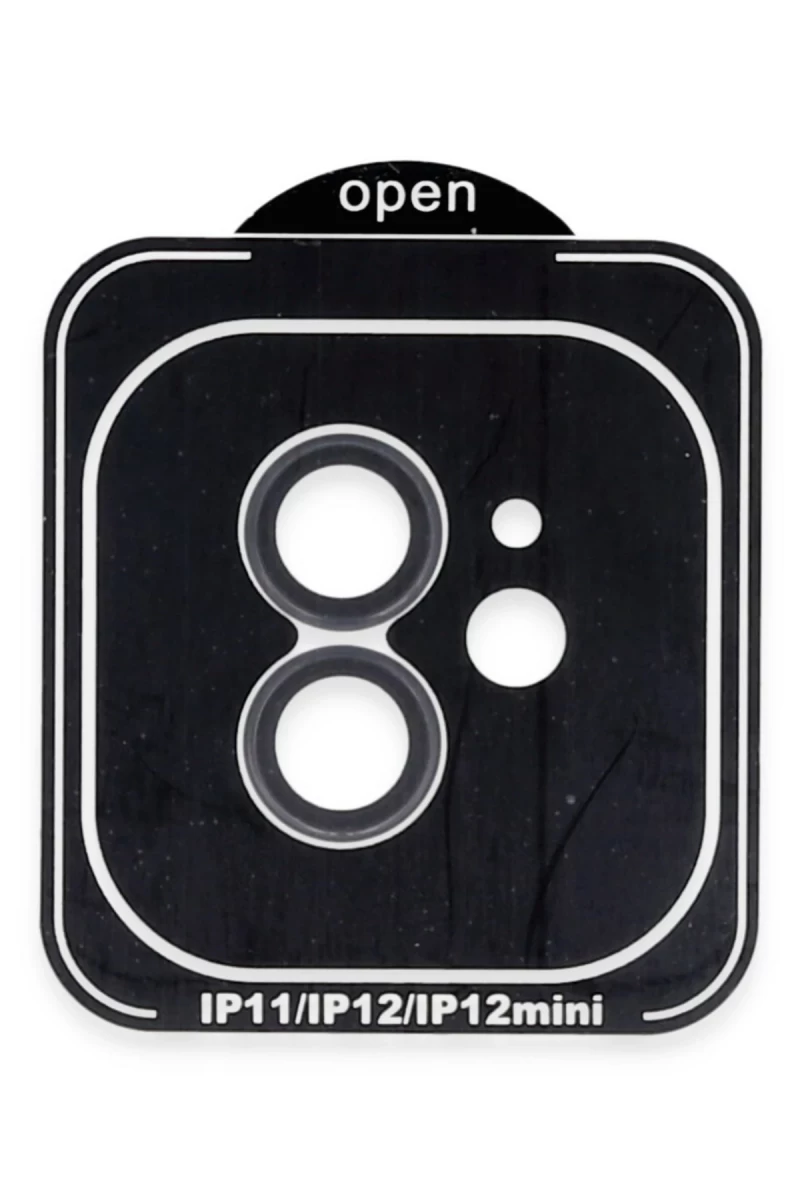 Joko Apple iPhone 11 Uyumlu PVD Metal Kamera Lens - Siyah