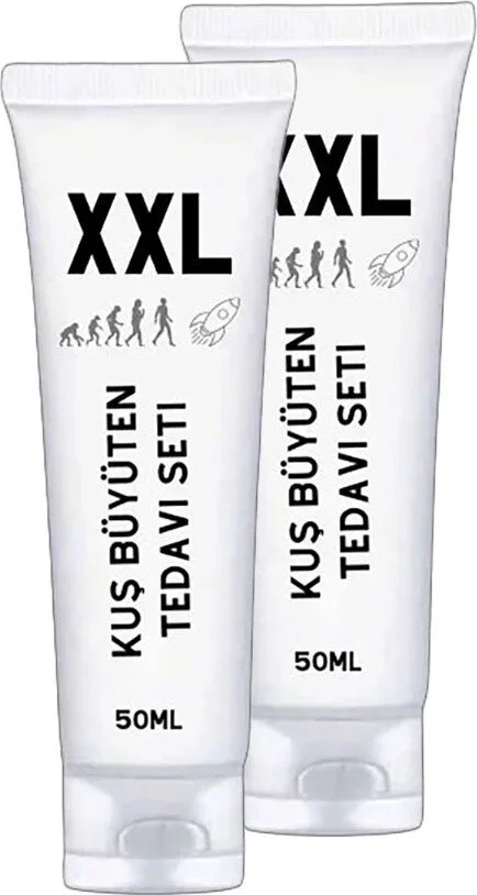 Kuş Büüyütücü 2 Adet Xxlcream Men Enlrgr 50 ml Erkeklere Özel Krem