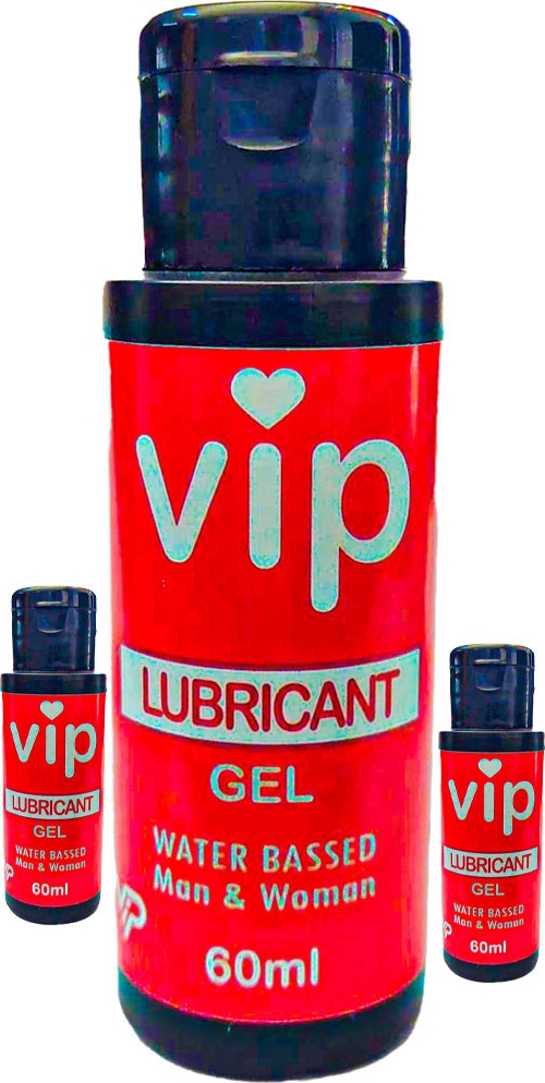 Vip Kadınlar ve Ap.erkekler Için Lubricantgel For 3 Adet Lubricantanalvajinal Kaydırıcıjel 60 ml