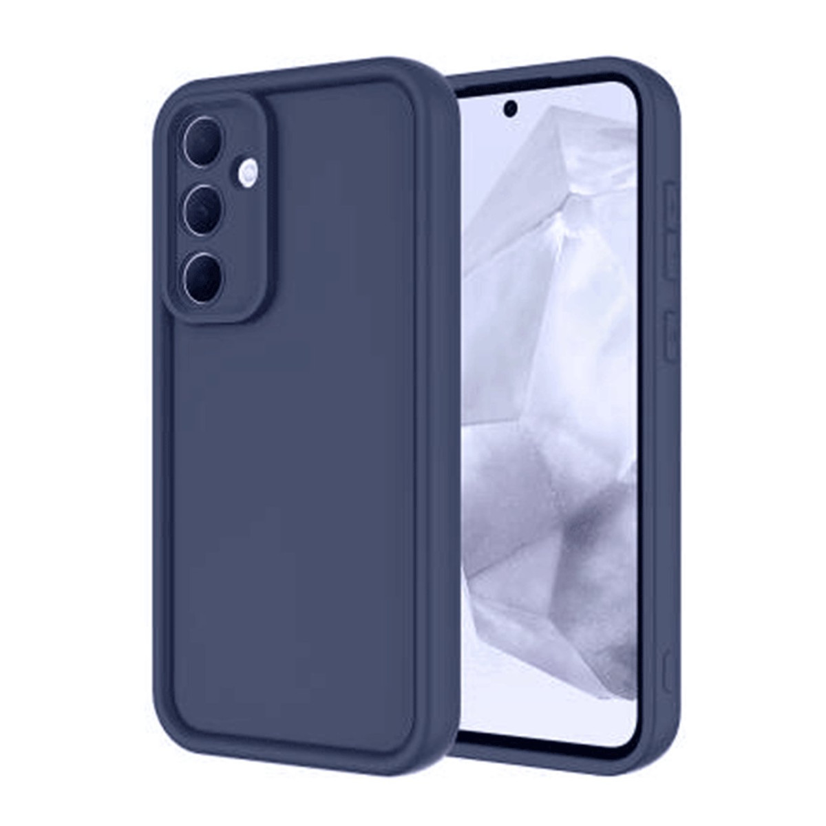 Galaxy A16 5G Kılıf Viera Silikon - Lacivert