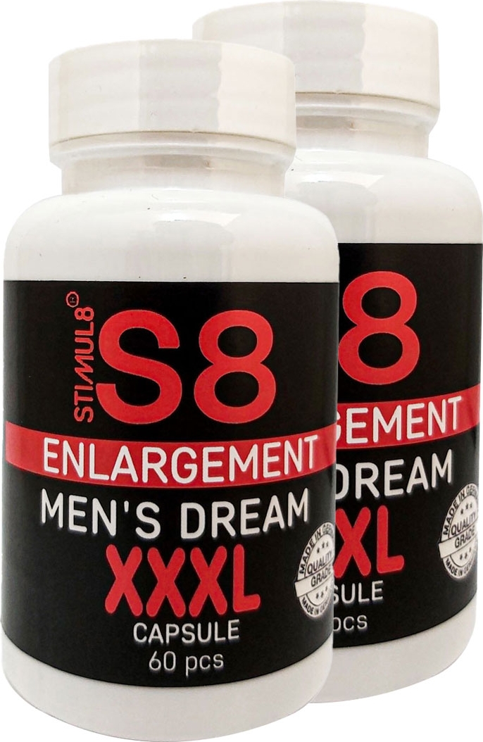 Stımul8 (S8) Erkeklere Özeı 2 Adet Xxxlbüyütücü 60 Lı En Boy Ebat
