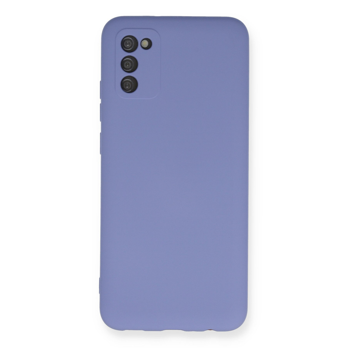 Galaxy A03S Kılıf Nano içi Kadife Silikon - Lila