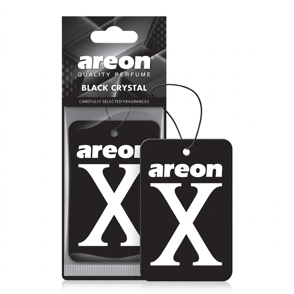Areon X Black Crystal Oto Araç Kokusu Siyah