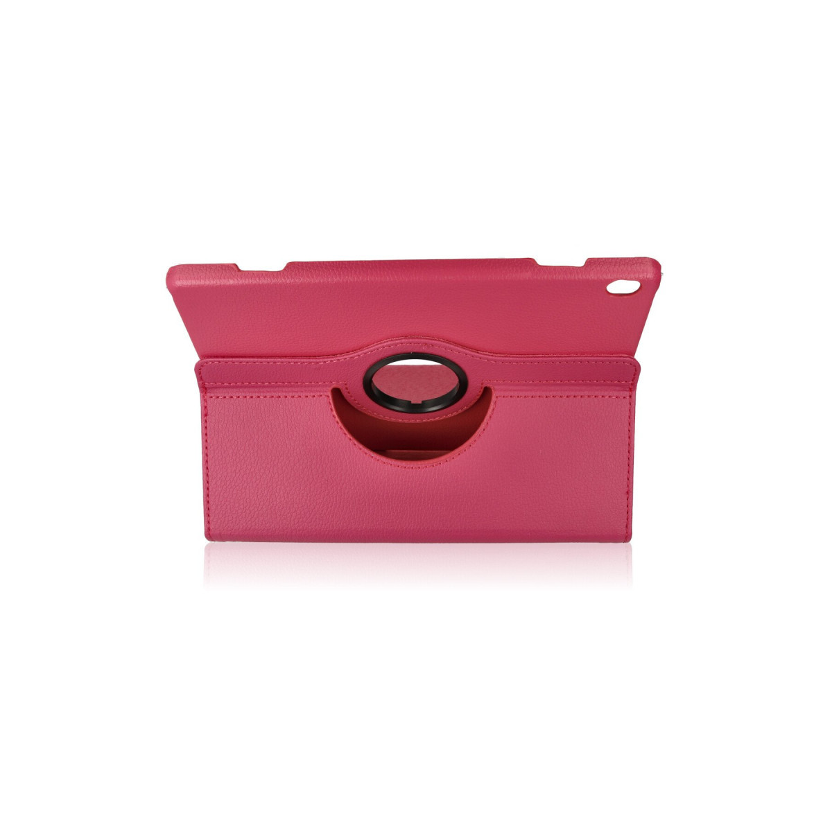 M10 X505F Kılıf 360 Tablet Deri Kılıf - Pembe