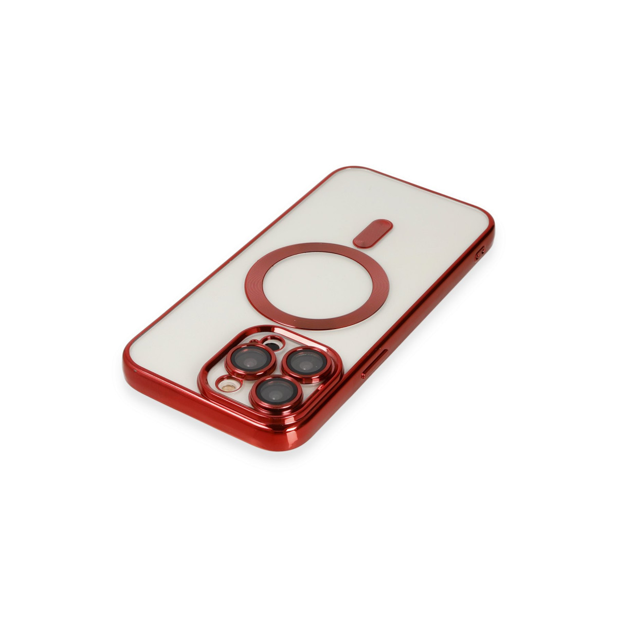 iPhone 15 Pro Kılıf Kross Magneticsafe Kapak - Kırmızı — görsel 4