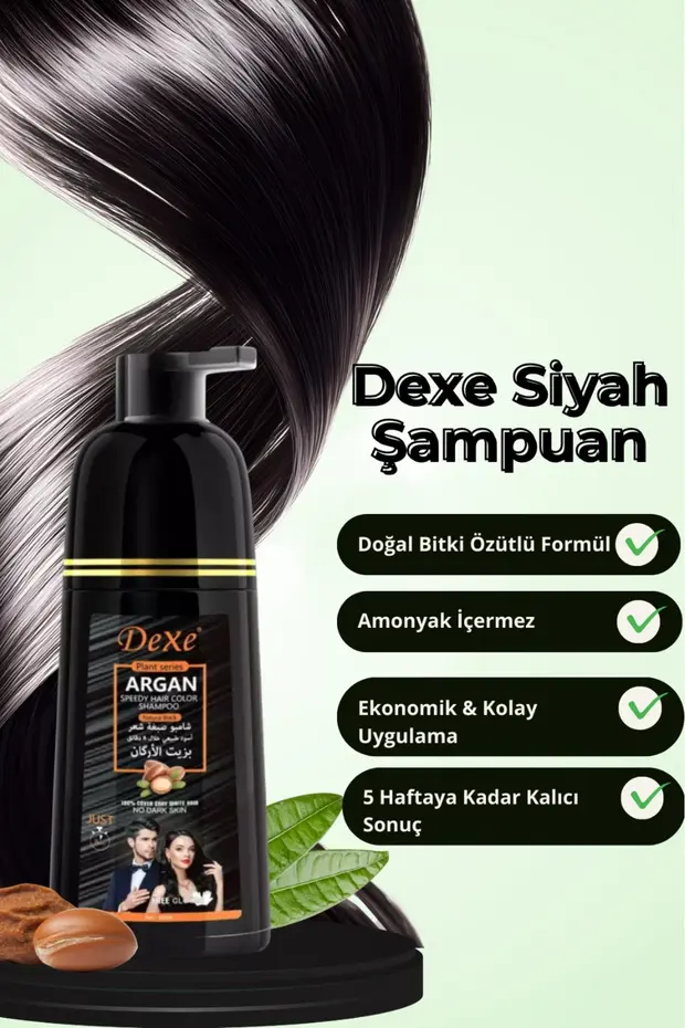 Dexe Sampuan Boya Siyah 420ml — görsel 2