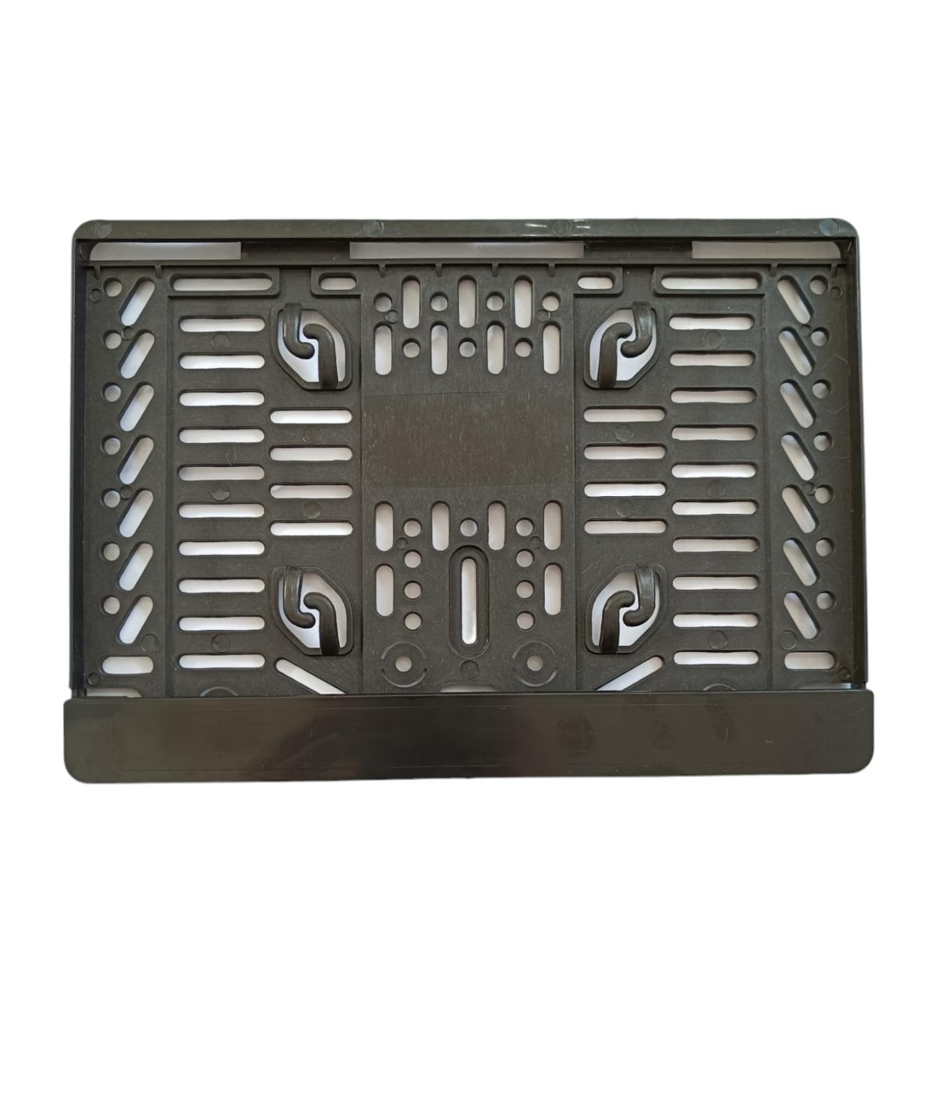 Çıtalı Kare Plastik Plakalık Motosiklet Plaka Altlığı 25x16cm