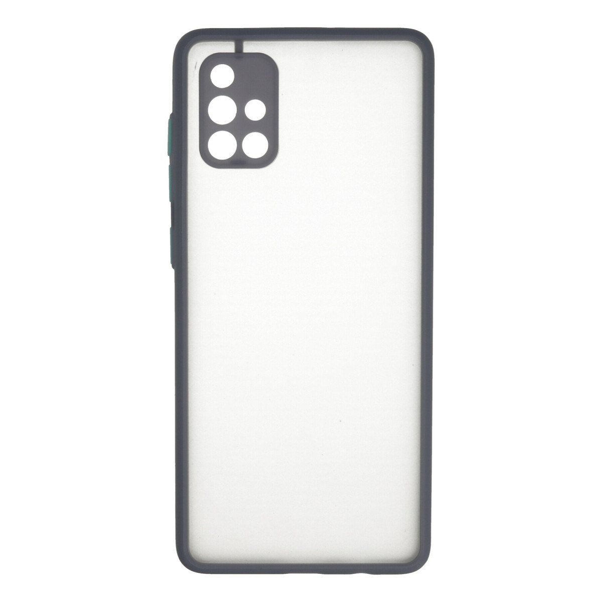 Galaxy A71 Kılıf Montreal Silikon Kapak - Gri