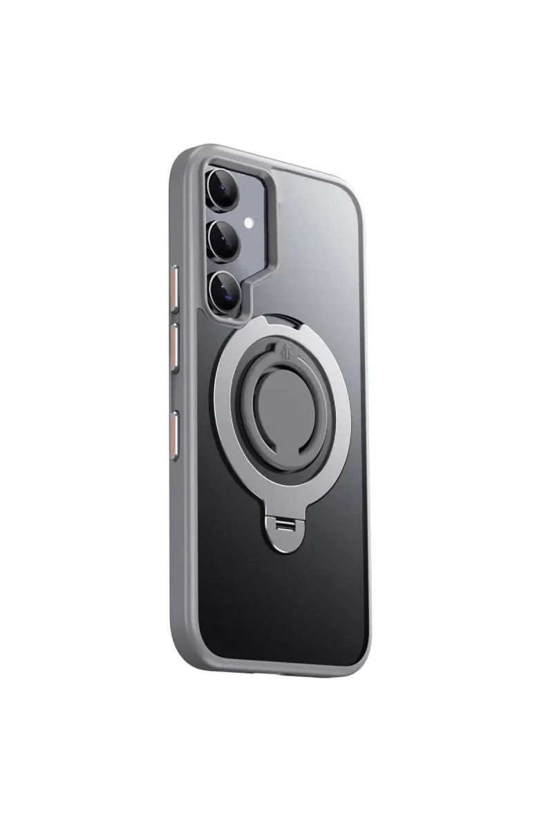Galaxy S24 Avatar 360 Dönen Magsafe Kapak - Titan Gri