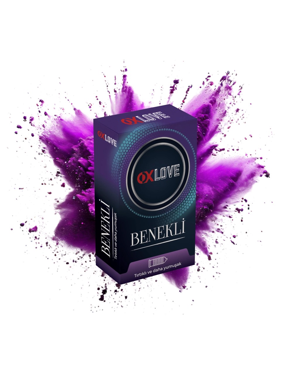 Oxlove Benekli 10lu Prezervatif 1 Paket Ekstra Yumuşak Dokulu